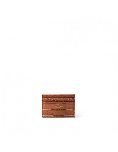 TB Cardholder Croco - Camel Brown du meilleur 