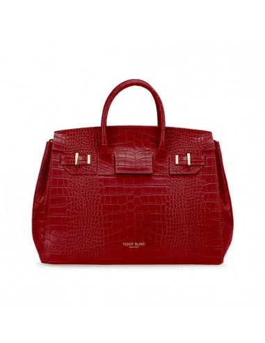 Gigi Croco  13" - Dark Red brillant des détails fins