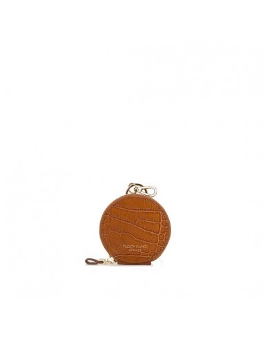 TB Coin Case Croco - Camel Brown prix