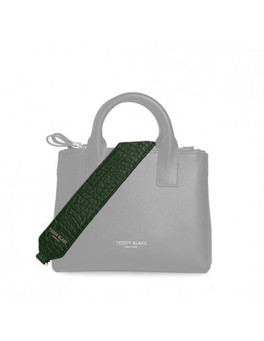 Croco Leather Wide Strap - Dark Green s'inspire de l'anatomie humaine