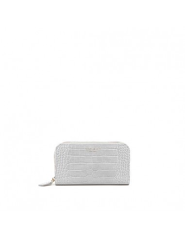 TB Zipwallet Croco - White de l' environnement