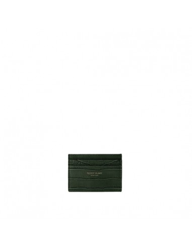 TB Cardholder Croco - Dark Green Dans la société mordern