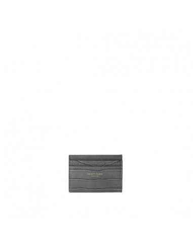 TB Cardholder Croco - Grey 2023