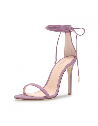 Emma Suede Sandals - Lilac une grave pollution 