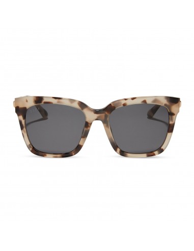 BELLA - CREAM TORTOISE + GREY SUNGLASSES JUSQU'A -70%! 