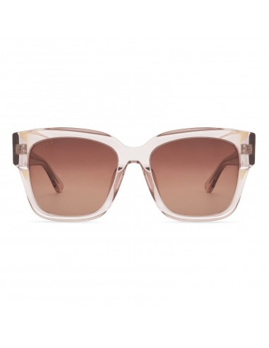 BELLA II - LIGHT PINK CRYSTAL + BROWN GRADIENT SUNGLASSES à prix réduit toute l'année