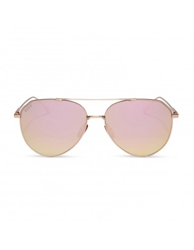 DASH - ROSE GOLD + CHERRY BLOSSOM MIRROR + POLARIZED SUNGLASSES en linge