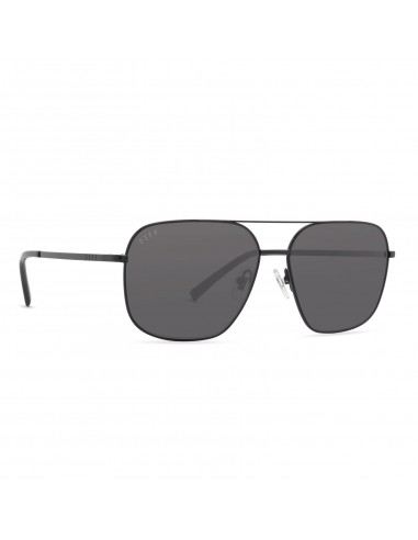 JONAS - BLACK + GREY POLARIZED SUNGLASSES pas cher