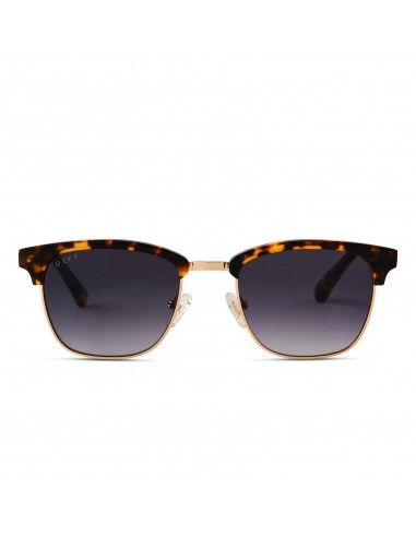 BIARRITZ - AMBER TORTOISE + BLUE GRADIENT POLARIZED SUNGLASSES pas cher