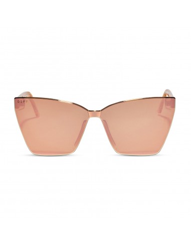 GOLDIE - APRICOT CRYSTAL + PEACH MIRROR SUNGLASSES vous aussi creer 