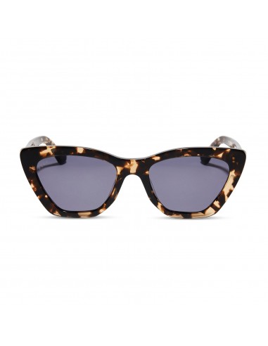 CAMILA - ESPRESSO TORTOISE + GREY SUNGLASSES livraison gratuite