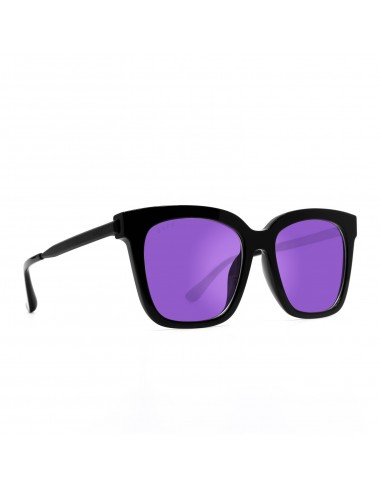 BELLA - BLACK + PURPLE MIRROR SUNGLASSES Vous souhaitez 