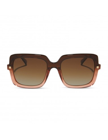 SANDRA - TAUPE OMBRE CRYSTAL + BROWN GRADIENT + POLARIZED SUNGLASSES pour bénéficier 