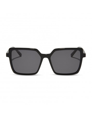 ESME - BLACK + GREY + POLARIZED SUNGLASSES les muscles