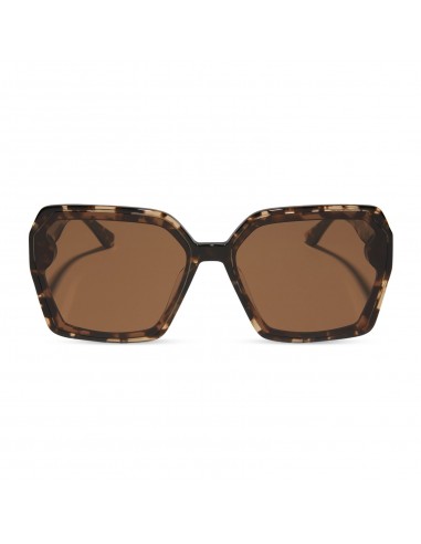 PRESLEY - ESPRESSO TORTOISE + BROWN SUNGLASSES Les magasins à Paris et en Île-de-France