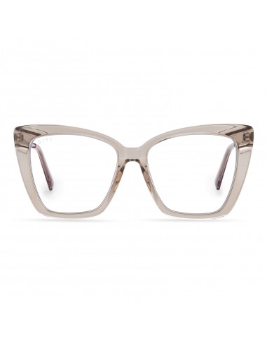 BECKY IV - VINTAGE CRYSTAL + PRESCRIPTION GLASSES s'inspire de l'anatomie humaine