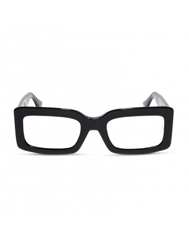 INDY - BLACK + PRESCRIPTION GLASSES brillant des détails fins