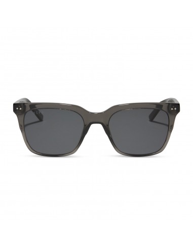 BILLIE XL - BLACK SMOKE CRYSTAL + GREY + POLARIZED SUNGLASSES le des métaux précieux