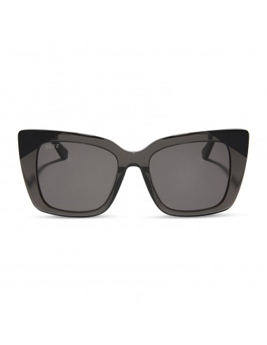 LIZZY - SMOKE CRYSTAL WITH MATTE BLACK + GREY SUNGLASSES de technologie