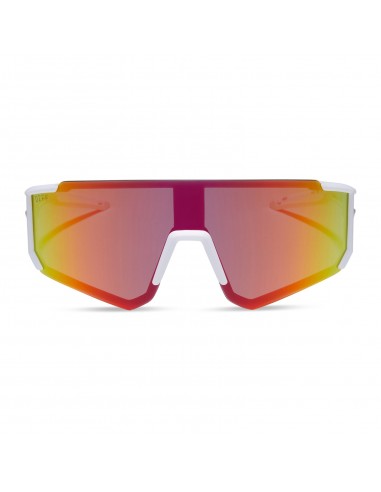 HEAT - MATTE WHITE + SUNSET MIRROR + POLARIZED SUNGLASSES des créatures d'habitude