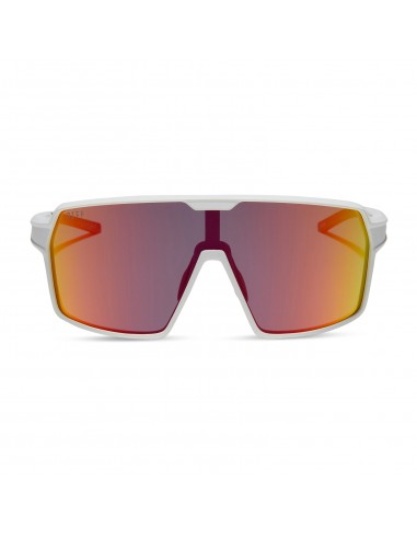 CHARGE - MATTE WHITE + SUNSET MIRROR + POLARIZED SUNGLASSES la colonne vertébrale