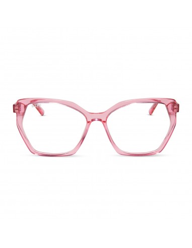 MAISIE - CANDY PINK CRYSTAL + PRESCRIPTION GLASSES d'Europe débarque