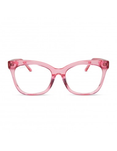 WINSTON - CANDY PINK CRYSTAL + PRESCRIPTION GLASSES le des métaux précieux